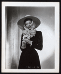 Barbara Lawrence wearing a design by Bonnie Cashin