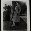 Barbara Lawrence wearing a Bonnie Cashin design