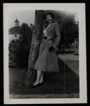 Barbara Lawrence wearing a Bonnie Cashin design