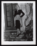 Barbara Lawrence wearing a Bonnie Cashin design