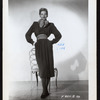 Barbara Lawrence wearing a Bonnie Cashin design