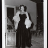 Wardrobe photo of Linda Darnell for the motion picture Unfaithfully Yours