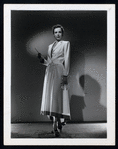 Cathy Downs wearing a Bonnie Cashin design