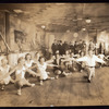 Showgirls in rehearsal for an unidentified production