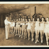 Showgirls in rehearsal for an unidentified production