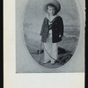 Portrait of Noel Coward, aged about five years, as published in Coward's autobiography Present Indicative