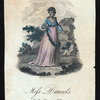 Miss Daniels in the opera The Hunter of the Alps