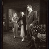 Timmy Everett, Eileen Heckart, and Frank Overton in a scene from the stage production Dark at the Top of the Stairs.