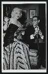 Mae West and Saul Davis in the stage production Come On Up... Ring Twice!