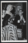 Mae West and Saul Davis in the stage production Come On Up... Ring Twice!
