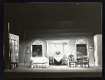 Set of the stage production Dear Ruth