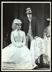 Mary Ure and unidentified actor in the stage production Duel of Angels