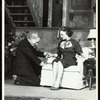 Michael Bryant and Jessica Tandy in the stage production Five Finger Exercise