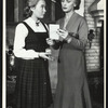 Juliet Mills and Jessica Tandy in the stage production Five Finger Exercise