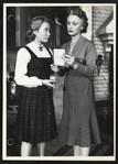 Juliet Mills and Jessica Tandy in the stage production Five Finger Exercise