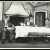 Roland Culver, Brian Bedford, and Jessica Tandy in the stage production Five Finger Exercise