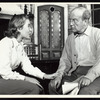 Juliet Mills and Roland Culver in the stage production Five Finger Exercise