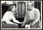 Juliet Mills and Roland Culver in the stage production Five Finger Exercise
