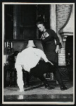 Brian Bedford and Jessica Tandy in the stage production Five Finger Exercise