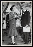 Jessica Tandy and Michael Bryant in the stage production Five Finger Exercise