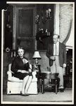 Jessica Tandy and Roland Culver in the stage production Five Finger Exercise