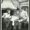 Juliet Mills and Roland Culver in the stage production Five Finger Exercise