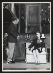 Roland Culver and Jessica Tandy in the stage production Five Finger Exercise