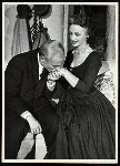 Michael Bryant and Jessica Tandy in the stage production Five Finger Exercise