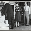 Michael Bryant, Jessica Tandy, and Roland Culver in the stage production Five Finger Exercise