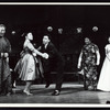 Keye Luke (Wang Chi Yang), Pat Suzuki (Linda Low), Patrick Adiarte (Wang San), Juanita Hall (Madam Liang) and Miyoshi Umeki (Mei Li) in Flower Drum Song