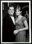 Johnny Desmond and Barbra Streisand in the stage production Funny Girl