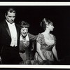 Johnny Desmond, Kay Medford, and Barbra Streisand in the stage production Funny Girl