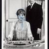 Barbra Streisand and Johnny Desmond in the stage production Funny Girl