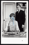 Barbra Streisand and Johnny Desmond in the stage production Funny Girl