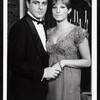 Johnny Desmond and Barbra Streisand in the stage production Funny Girl.
