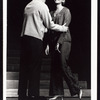 Johnny Desmond and Barbra Streisand in the stage production Funny Girl