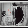 Barbra Streisand and Alan Manson in the stage production Funny Girl