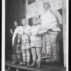 Scene from the stage production A Funny Thing Happened On the Way to the Forum