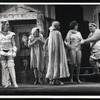 Scene from the stage production A Funny Thing Happened On the Way to the Forum