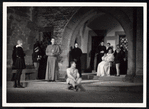 Scene from the stage production Goetz Von Berlichingen performed in Goetz's castle at Jagsthausen, Germany