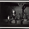 Scene from the stage production Goetz Von Berlichingen performed in Goetz's castle at Jagsthausen, Germany