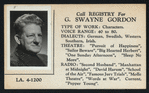G. Swayne Gordon