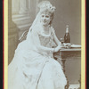 Jeanne Granier in the comic opera La petite mariée