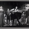 Maggie Task, Ian Tucker, Anthony Perkins, Brenda Harris, and Pert Kelton in the stage production Greenwillow