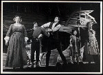 Maggie Task, Ian Tucker, Anthony Perkins, Brenda Harris, and Pert Kelton in the stage production Greenwillow