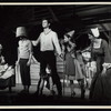 Pert Kelton, Ian Tucker, Anthony Perkins, John Megna (below), Brenda Harris, and Maggie Task in the stage production Greenwillow