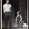 Anthony Perkins and John Megna in the stage production Greenwillow