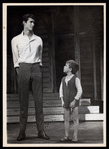 Anthony Perkins and John Megna in the stage production Greenwillow