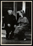 Cecil Kellaway and Ellen McCown in the stage production Greenwillow