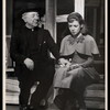 Cecil Kellaway and Ellen McCown in the stage production Greenwillow